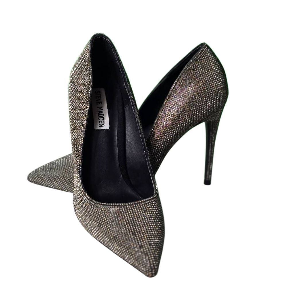 Steve Madden Rhinestone Stiletto Pumps Size 8